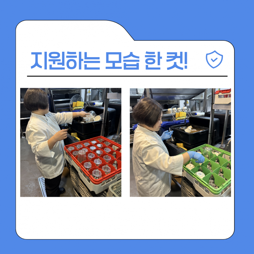 애슐리퀸즈 업무 사진